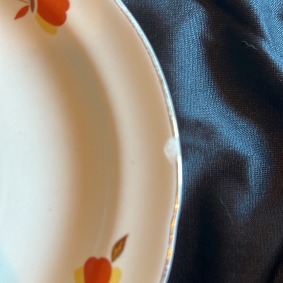 Vintage Hall Jewel Tea Autumn Leaf - 4 COFFEE / TEA CUPS with saucers - Picture 5 of 5